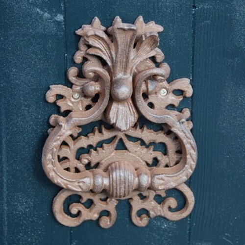 Ornate Cast Iron Door Knocker